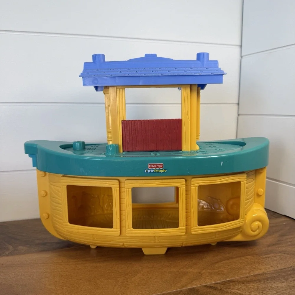 Fisher-Price Little People Noah's Ark Playset 2000s Replacement Only- No Figures